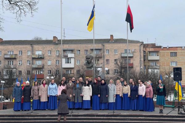 У Костополі відзначили першу річницю визволення північних українських земель від рашистських загарбників 